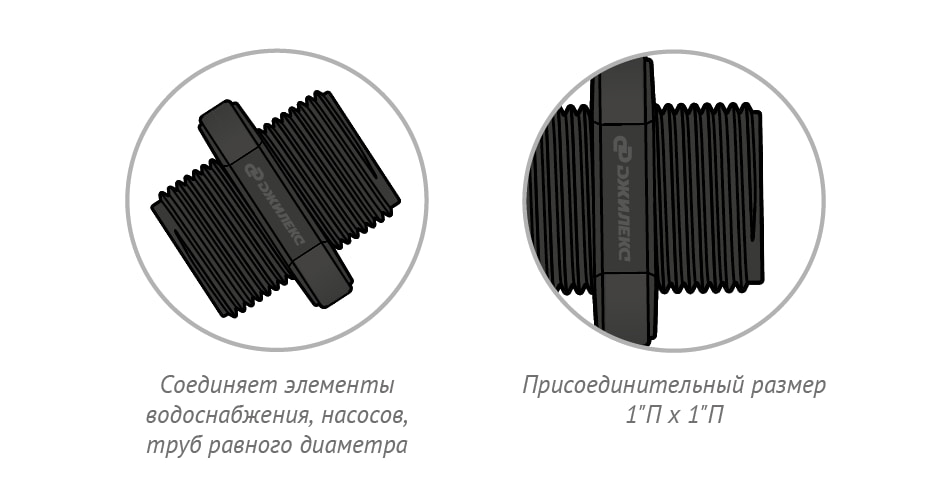 Штуцер Джилекс 1