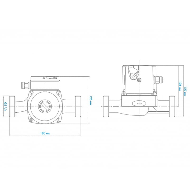 Циркуляционный насос Джилекс ЦИРКУЛЬ PREMIUM 25/60, арт. 2561