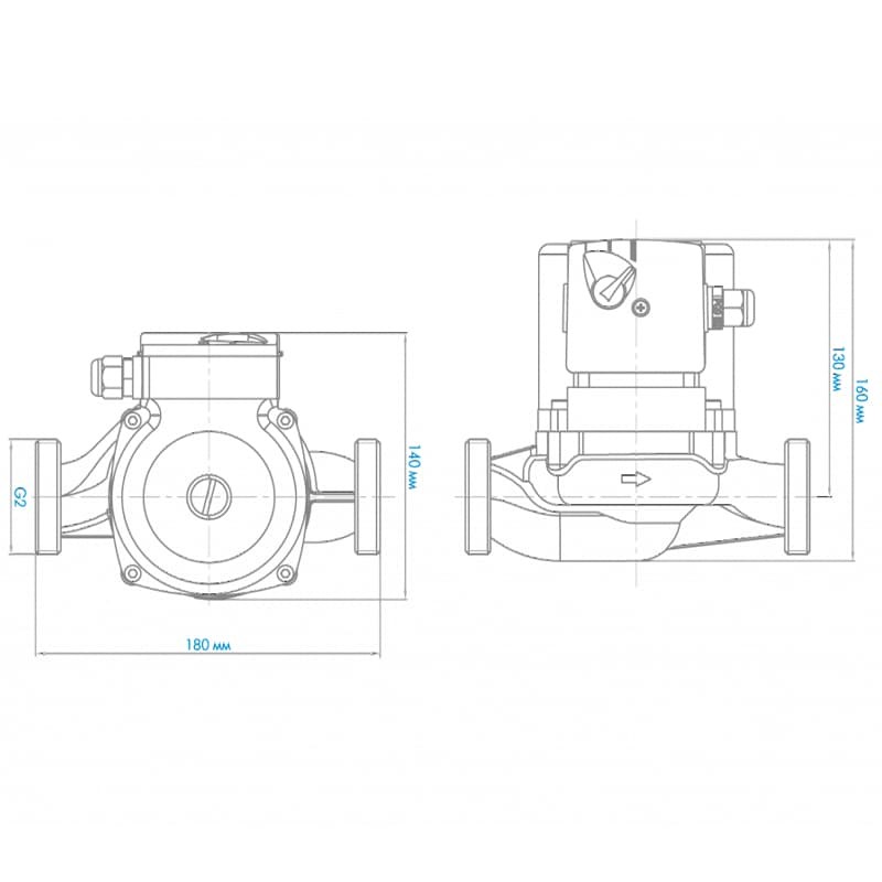 Циркуляционный насос Джилекс ЦИРКУЛЬ PREMIUM 32/80, арт. 3281