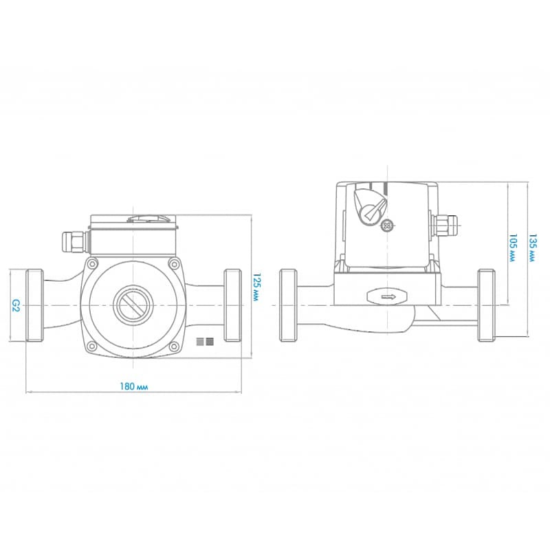 Циркуляционный насос Джилекс ЦИРКУЛЬ PREMIUM 32/60, арт. 3261
