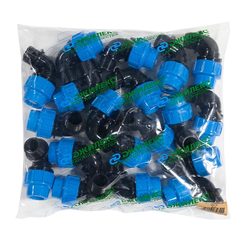 Отвод с наружной трубной резьбой Джилекс 25х1" П, арт. 9273