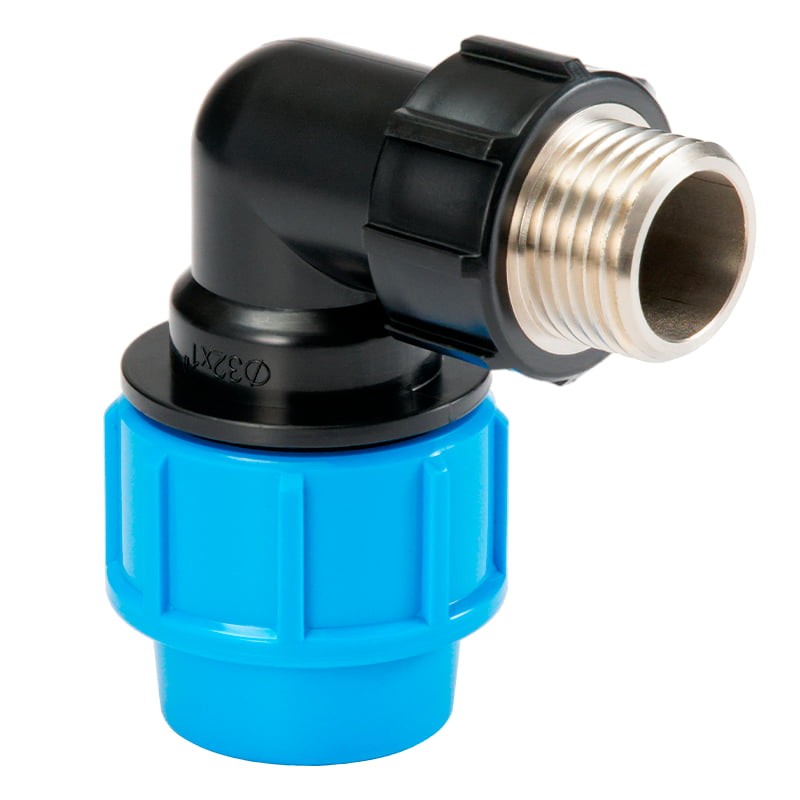 Отвод комбинированный с наружной трубной резьбой Джилекс ПРО 32x1”П, арт. 9163