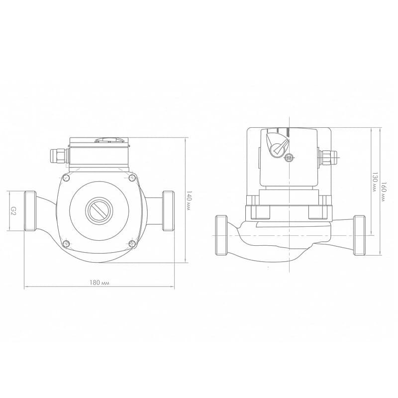 Циркуляционный насос Джилекс ЦИРКУЛЬ 32/80, арт. 3280