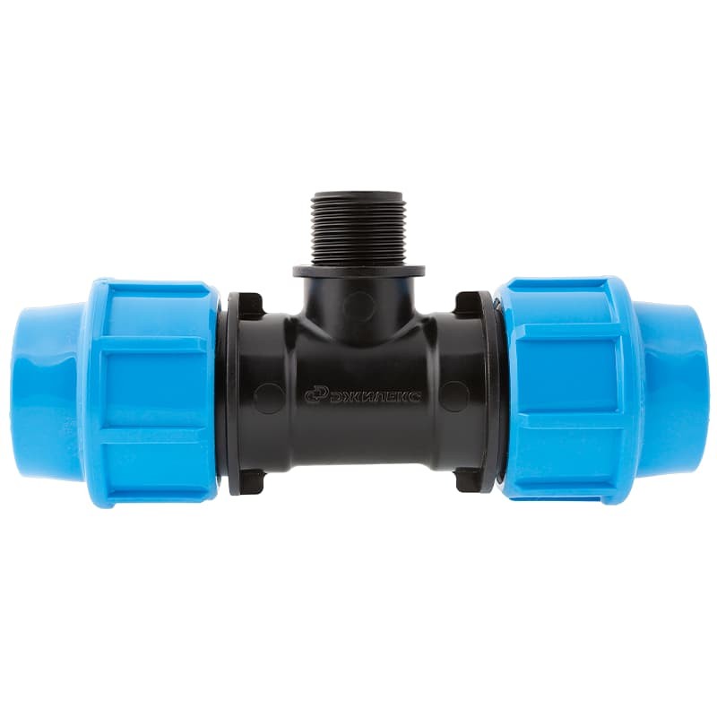 Тройник с наружной трубной резьбой Джилекс 32х3/4" Пх32, арт. 9439