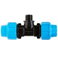 Тройник с наружной трубной резьбой Джилекс 20х1/2&quot; Пх20, арт. 9430