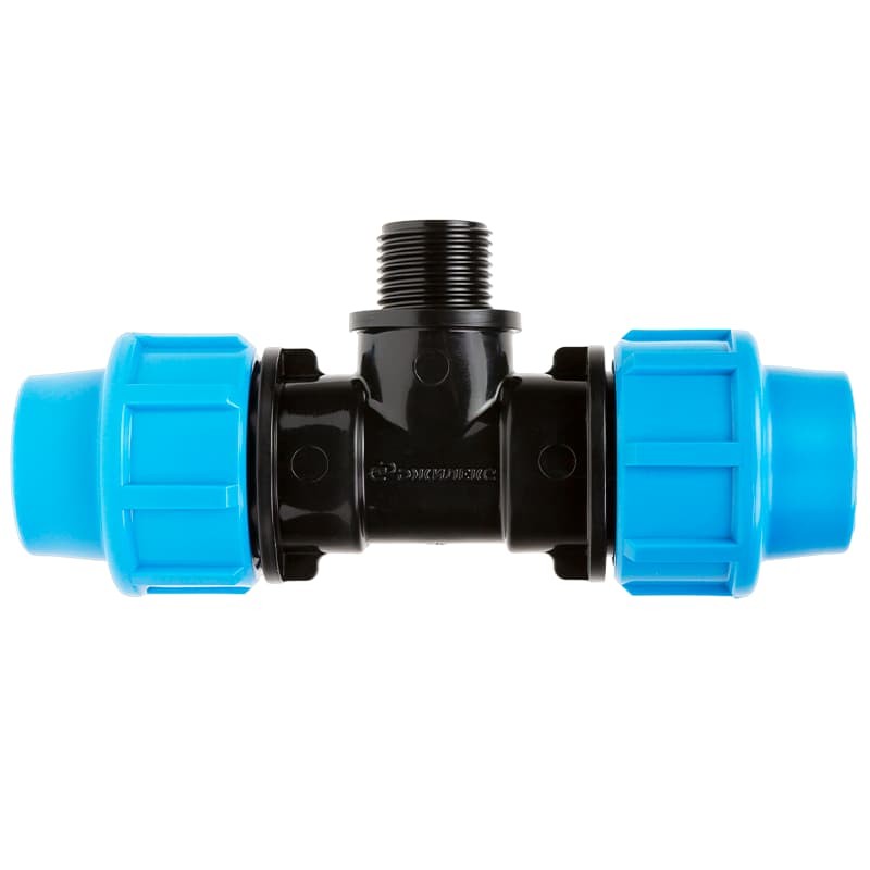 Тройник с наружной трубной резьбой Джилекс 20х1/2" Пх20, арт. 9430