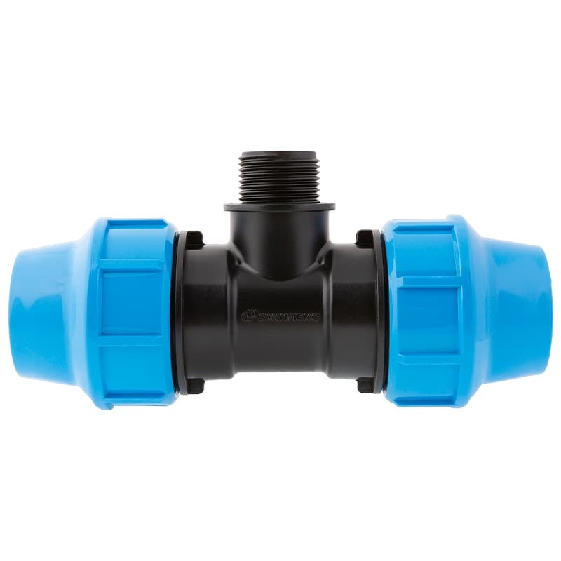 Тройник с наружной трубной резьбой Джилекс 40х1" Пх40, арт. 9445