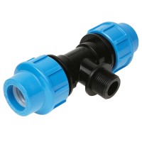 Тройник с наружной трубной резьбой Джилекс 25х3/4&quot; Пх25, арт. 9435