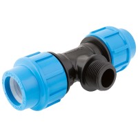 Тройник с наружной трубной резьбой Джилекс 32х1&quot; Пх32, арт. 9440