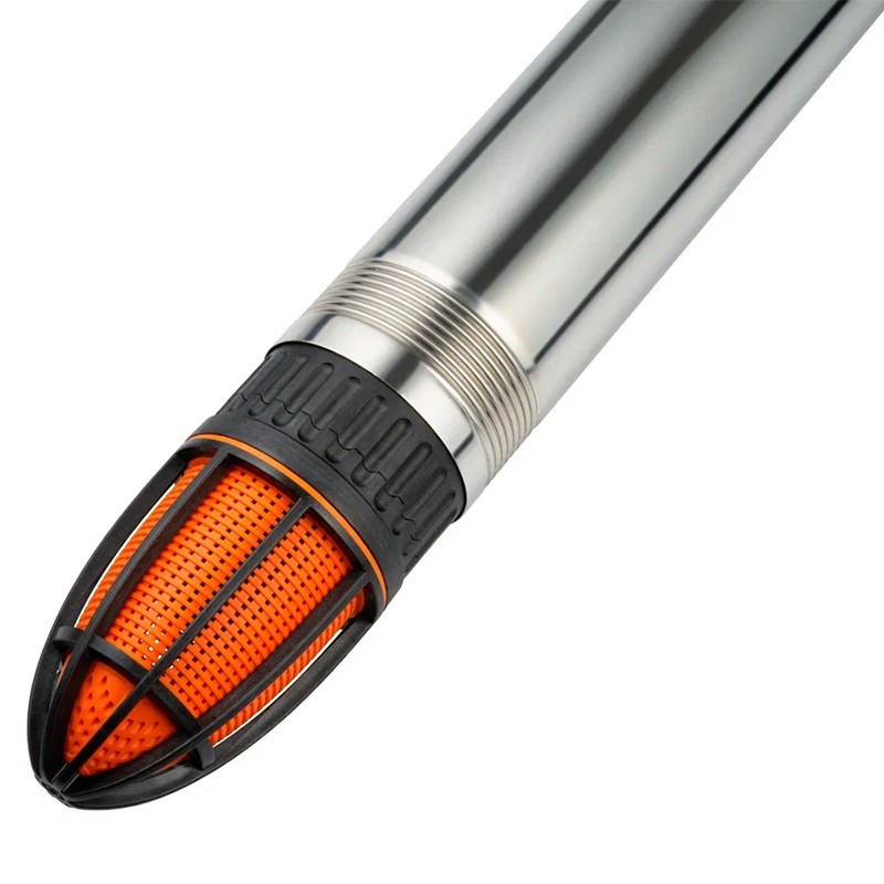 Погружной скважинный насос Джилекс ВОДОМЕТ 55/75 БК ок с отрезком кабеля 1 м без электрической вилки и обратным клапаном, арт. 5538