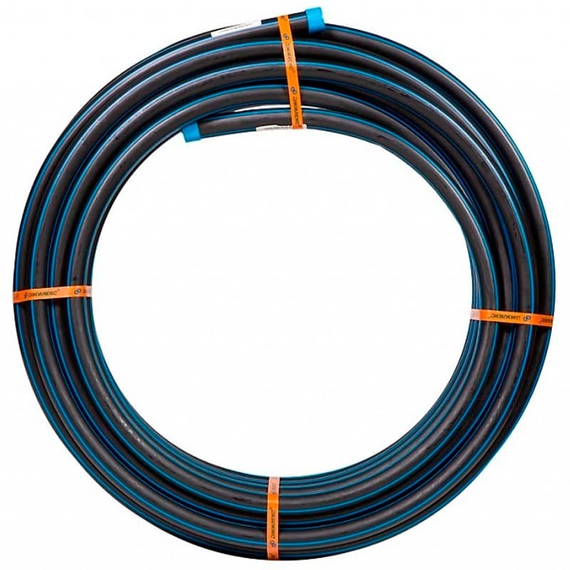 Труба ПНД Джилекс ПЭ-100 10 бар 20х1,6 PN 10 бухта 20 м, арт. 9487