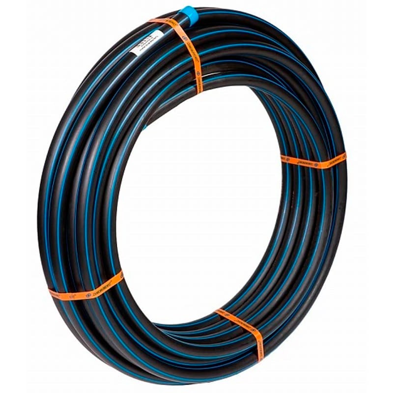 Труба ПНД Джилекс ПЭ-100 10 бар 20х1,6 PN 10 бухта 20 м, арт. 9487