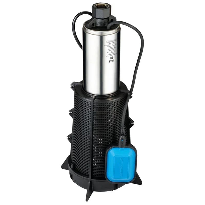 Погружной колодезный насос Джилекс ВОДОМЕТ 55/35 А дф с поплавковым выключателем и донным фильтром, арт. 6535