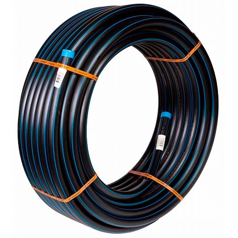 Труба ПНД Джилекс ПЭ-100 10 бар 32х2 PN 10 бухта 50 м, арт. 9492