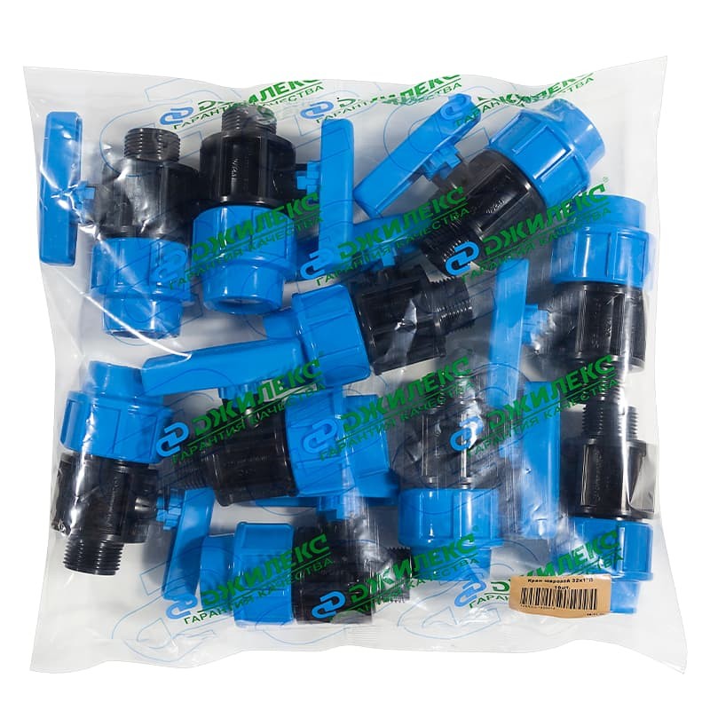 Шаровой кран Джилекс 32х1" П, арт. 9366