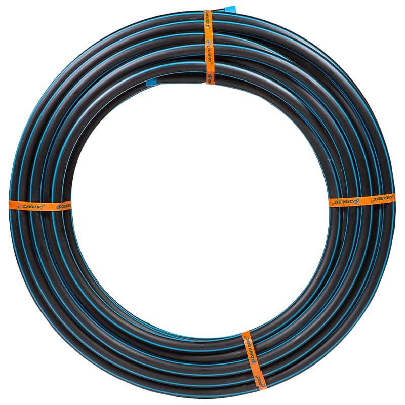 Труба ПНД Джилекс ПЭ-100 12,5 бар 20х1,8 PN 12,5 бухта 20 м, арт. 9495