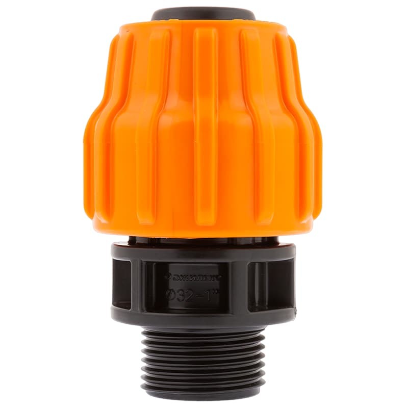 Комбинированная муфта с наружной резьбой для шлангов Джилекс УДАВ РP 32 х 1"  П, арт. 9150