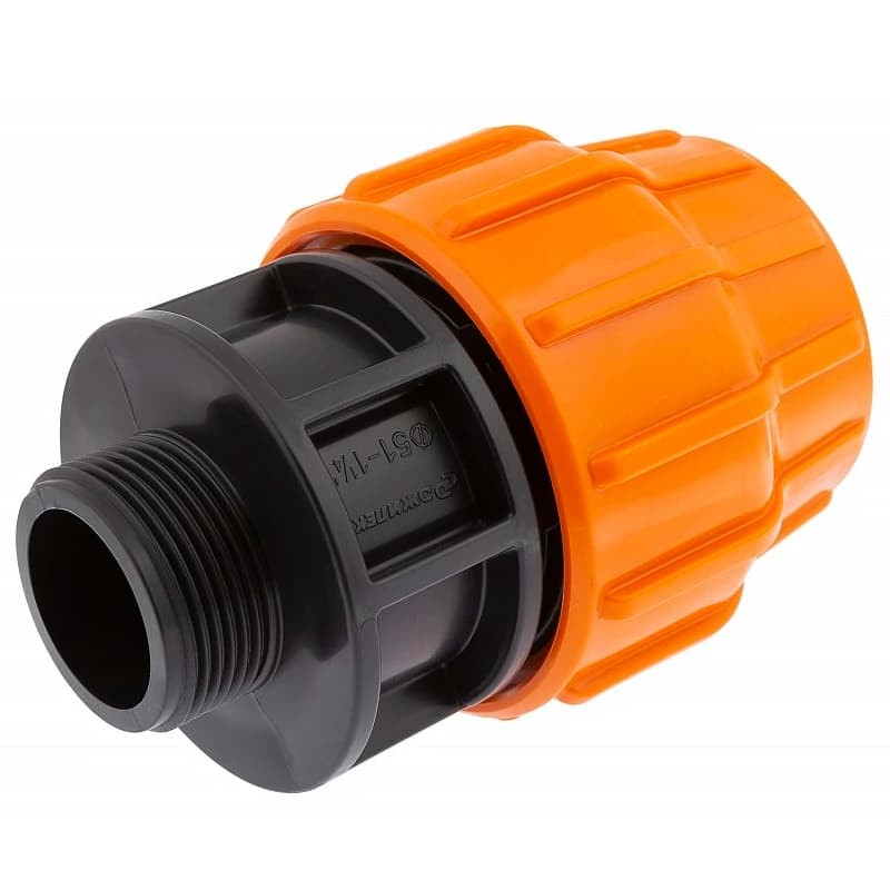 Комбинированная муфта с наружной резьбой для шлангов Джилекс УДАВ РP 51 х 11/4"  П, арт. 9149