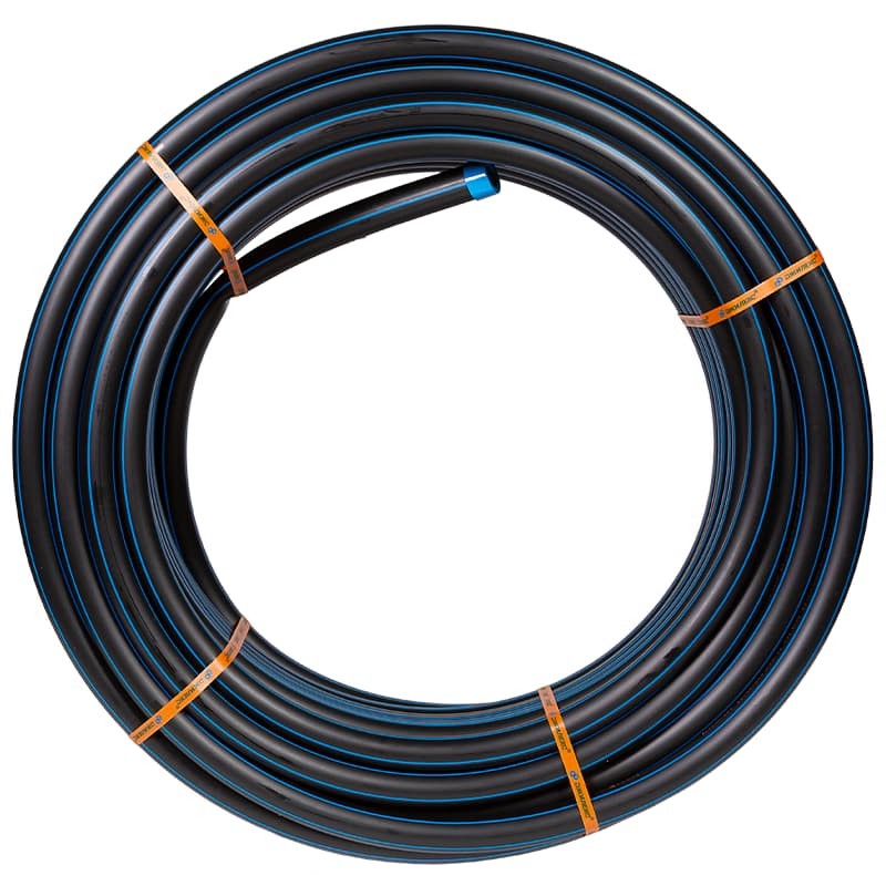 Труба ПНД Джилекс ПЭ-100 12,5 бар SDR 13,6 - 32х2,4 бухта 50 м, арт. 9510