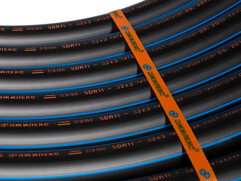 Труба ПНД Джилекс ПЭ-100 16 бар SDR 11 - 32х3 бухта 200 м, арт. 9515