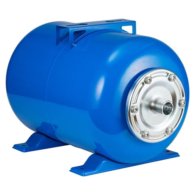 Гидроаккумулятор Джилекс Г 24 горизонтальный с фланцем из оцинкованной стали, арт. 7107