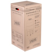 Расширительный бак Джилекс В 50 вертикальный с фланцем из оцинкованной стали, арт. 7750