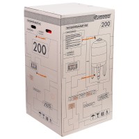 Расширительный бак Джилекс В 200 вертикальный с фланцем из оцинкованной стали, арт. 7792