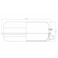 Расширительный бак Джилекс 10 F плоский, арт. 7710