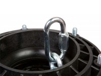 Оголовок скважинный Джилекс ОСПБ 110-130/32  пластмассовый с базовой частью, арт. 6016