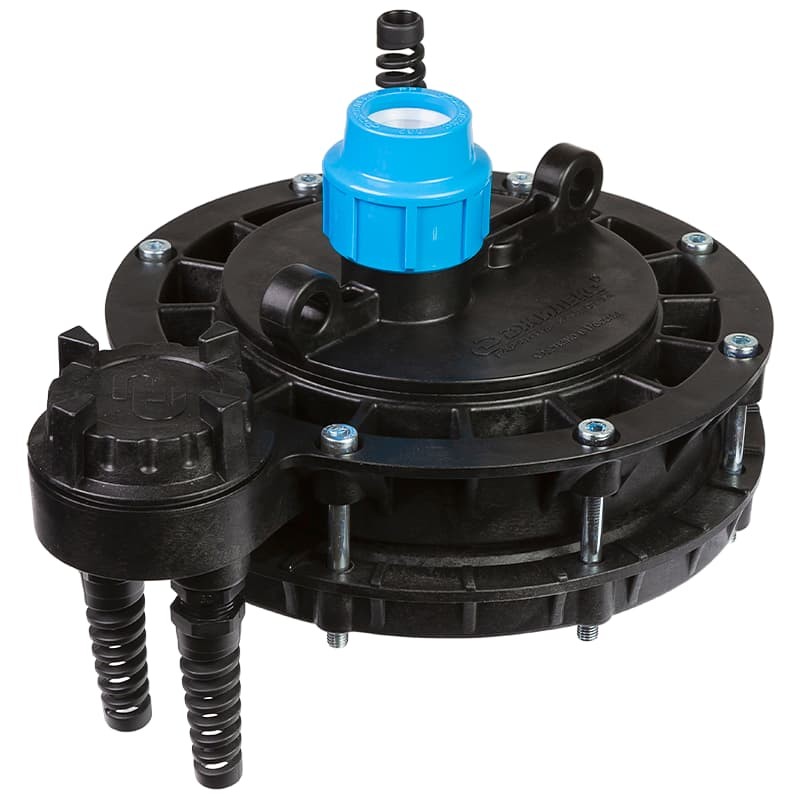 Оголовок скважинный Джилекс ОСПБ 130-140/32  пластмассовый с базовой частью, арт. 6017