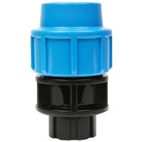 Комбинированная муфта с внутренней трубной резьбой Джилекс 32х3/4&quot;  М, арт. 9234