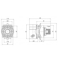 Скважинный улучшенный адаптер Джилекс САУ, арт. 9025