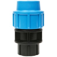 Комбинированная муфта с внутренней трубной резьбой Джилекс 32х1&quot; М, арт. 9235