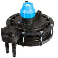 Оголовок скважинный Джилекс ОСПБ 130-140/40  пластмассовый с базовой частью, арт. 6018