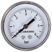 Манометр аксиальный Джилекс МDА 50/6 - 1/4&quot; , арт. 9003