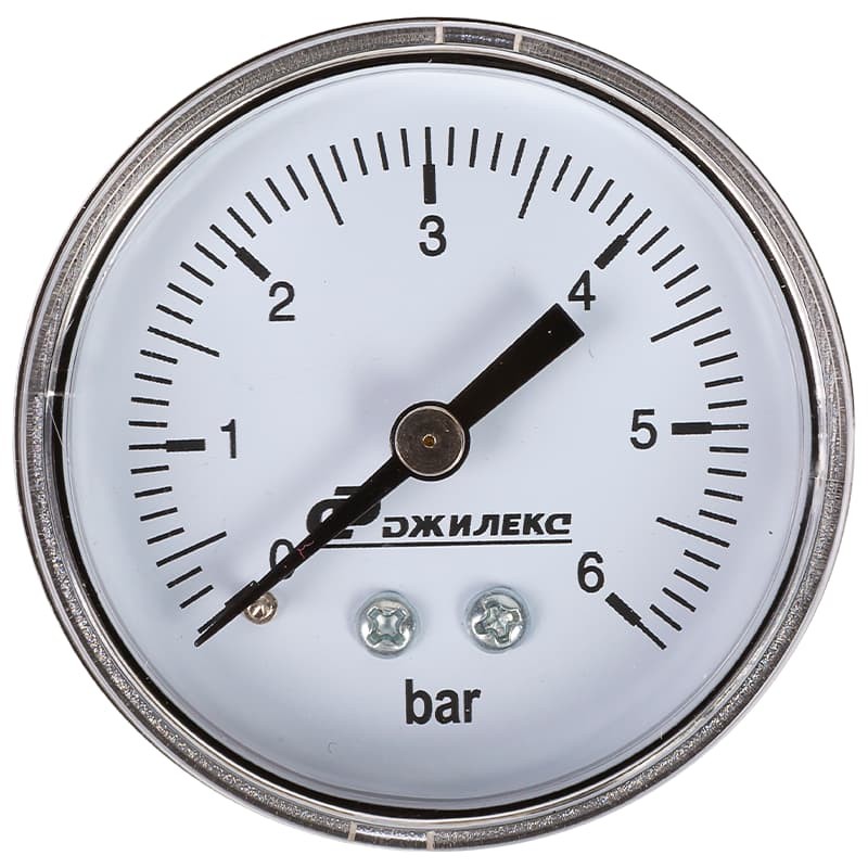 Манометр аксиальный Джилекс МDА 50/6 - 1/4" , арт. 9003