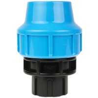 Комбинированная муфта с внутренней трубной резьбой Джилекс 40х1&quot; М, арт. 9247