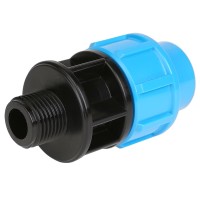 Комбинированная муфта с наружной трубной резьбой Джилекс 20х1/2&quot; П, арт. 9118