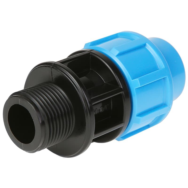 Комбинированная муфта с наружной трубной резьбой Джилекс 20х3/4" П, арт. 9119