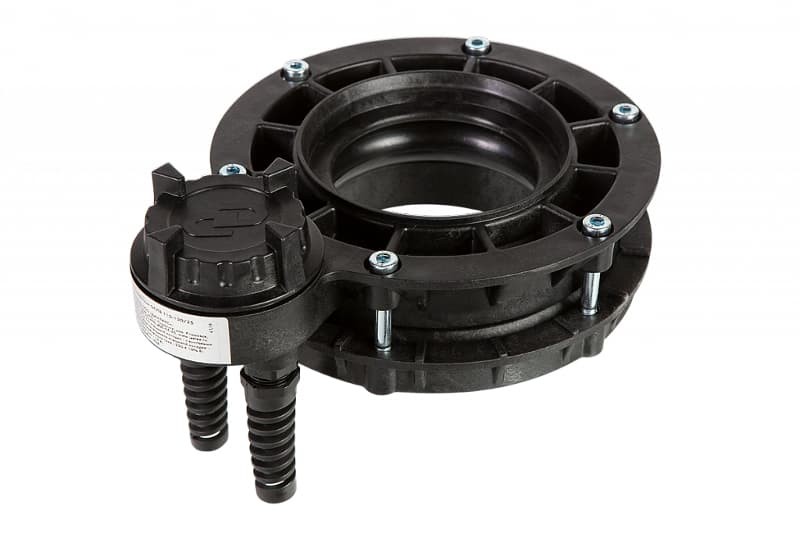 Оголовок скважинный Джилекс ОСПБ 140-160/40  пластмассовый с базовой частью, арт. 6020