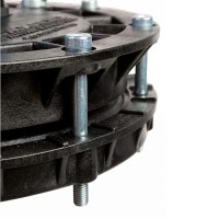 Оголовок скважинный Джилекс ОСПБ 140-160/40  пластмассовый с базовой частью, арт. 6020