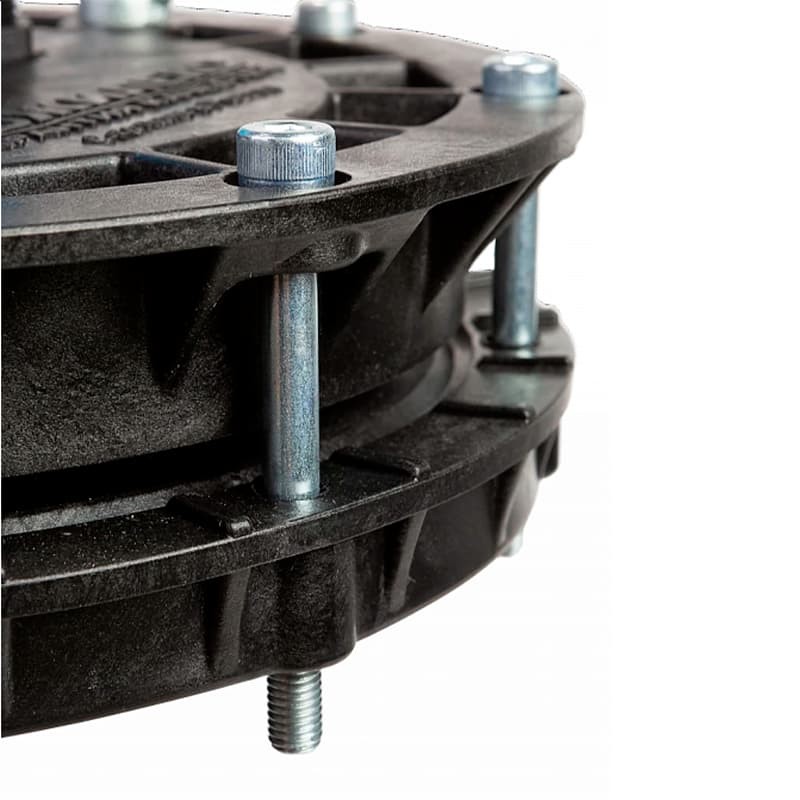 Оголовок скважинный Джилекс ОСПБ 140-160/40  пластмассовый с базовой частью, арт. 6020