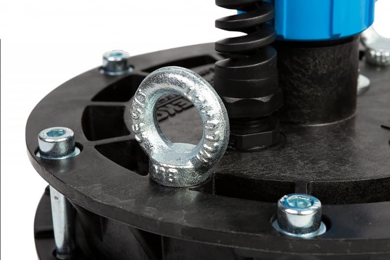 Оголовок скважинный Джилекс ОСПБ 140-160/40  пластмассовый с базовой частью, арт. 6020