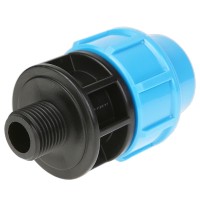 Комбинированная муфта с наружной трубной резьбой Джилекс 25х1/2&quot; П, арт. 9121