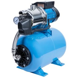 Поверхностный насос-автомат Джилекс ДЖАМБО 60/35 Н-24 из нержавеющей стали с гидроаккумулятором 24 л, арт. 4022