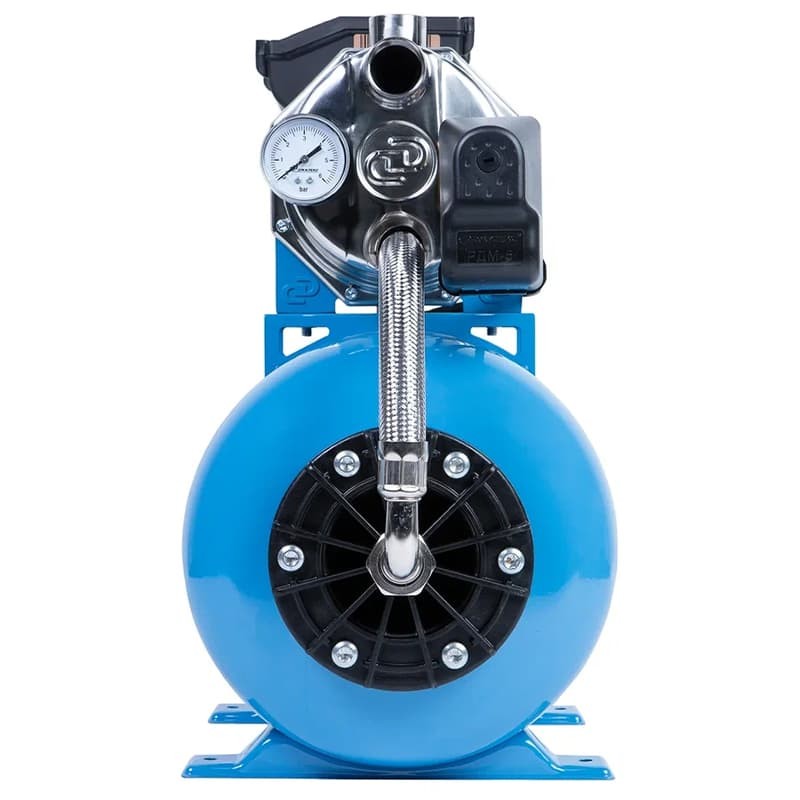 Поверхностный насос-автомат Джилекс ДЖАМБО 60/35 Н-24 из нержавеющей стали с гидроаккумулятором 24 л, арт. 4022