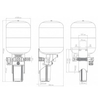 Комплексное решение автоматизации на баке Джилекс КРАБ-Т 50 с торцевым подключением, арт. 8702