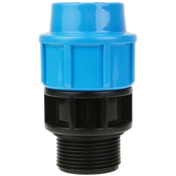 Комбинированная муфта с наружной трубной резьбой Джилекс 32х11/4" П, арт. 9137