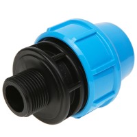 Комбинированная муфта с наружной трубной резьбой Джилекс 40х1&quot; П, арт. 9145