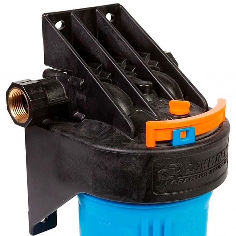 Корпус для картриджных фильтров Джилекс 1 М 10” Т одноступенчатый с тыльным/торцевым подключением, арт. 9056